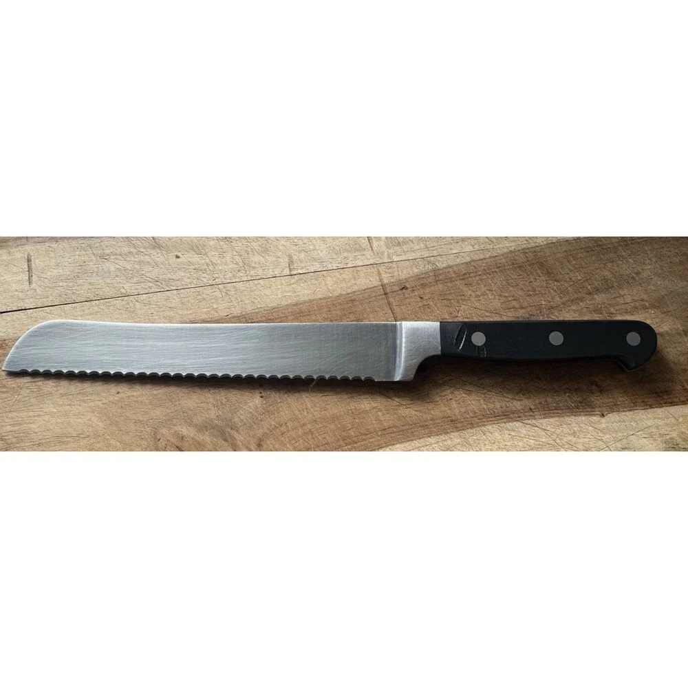 David Burke 8inch Bread Knife 8 inch High Carbon Steel Serrated Blade